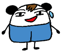 Onigiri Panda sticker #504655