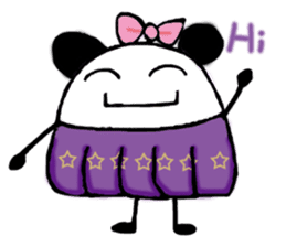 Onigiri Panda sticker #504658