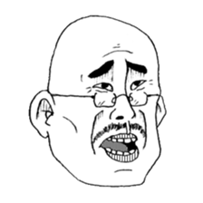 Temptation of Aged Father 2 sticker #504816