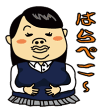 Four Japanese High school girls sticker #505234