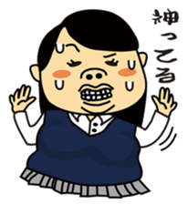 Four Japanese High school girls sticker #505235