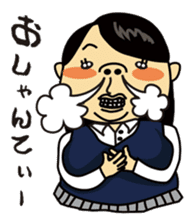 Four Japanese High school girls sticker #505236