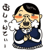 Four Japanese High school girls sticker #505236