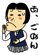 Four Japanese High school girls sticker #505245