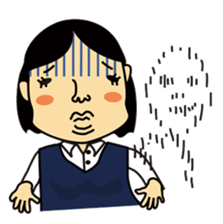 Four Japanese High school girls sticker #505247