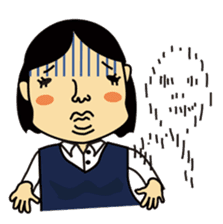 Four Japanese High school girls sticker #505247