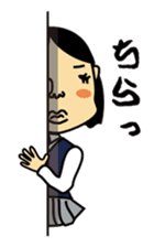 Four Japanese High school girls sticker #505250