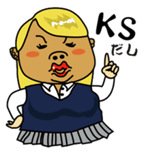 Four Japanese High school girls sticker #505252