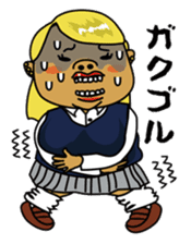 Four Japanese High school girls sticker #505254