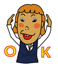 Four Japanese High school girls sticker #505259