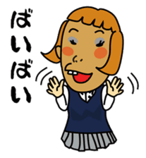 Four Japanese High school girls sticker #505261