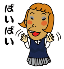 Four Japanese High school girls sticker #505261