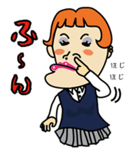 Four Japanese High school girls sticker #505263