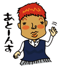 Four Japanese High school girls sticker #505267