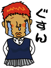 Four Japanese High school girls sticker #505269