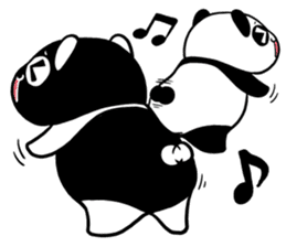 nega_posi PANDA sticker #506475