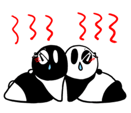 nega_posi PANDA sticker #506476