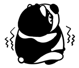 nega_posi PANDA sticker #506477