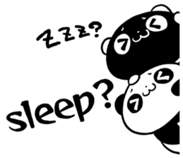 nega_posi PANDA sticker #506482