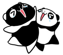 nega_posi PANDA sticker #506483