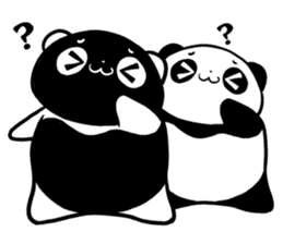 nega_posi PANDA sticker #506485