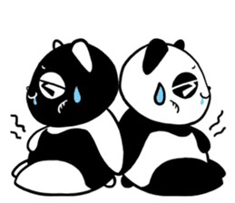 nega_posi PANDA sticker #506486