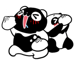 nega_posi PANDA sticker #506487