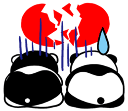 nega_posi PANDA sticker #506489
