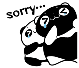 nega_posi PANDA sticker #506490