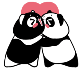 nega_posi PANDA sticker #506491