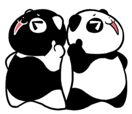 nega_posi PANDA sticker #506493