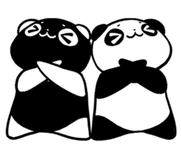 nega_posi PANDA sticker #506494