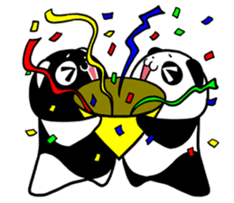 nega_posi PANDA sticker #506495