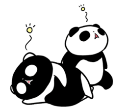 nega_posi PANDA sticker #506499