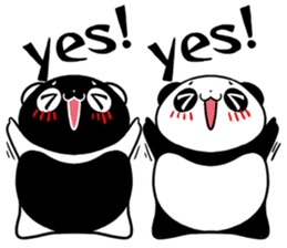 nega_posi PANDA sticker #506504