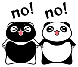 nega_posi PANDA sticker #506505