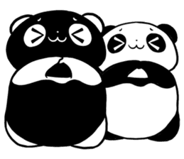 nega_posi PANDA sticker #506506