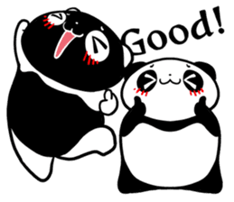 nega_posi PANDA sticker #506507