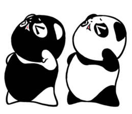 nega_posi PANDA sticker #506508