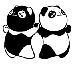 nega_posi PANDA sticker #506510