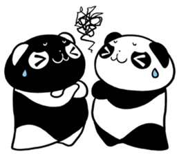 nega_posi PANDA sticker #506513