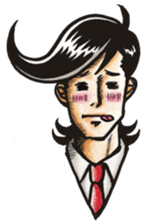 Ecstatic Yamada sticker #506595