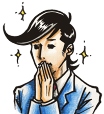 Ecstatic Yamada sticker #506598