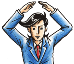 Ecstatic Yamada sticker #506603