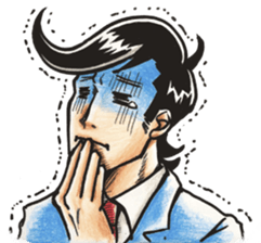 Ecstatic Yamada sticker #506607