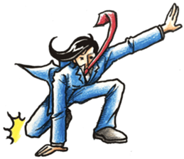 Ecstatic Yamada sticker #506630