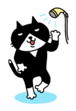 Tuxedo cat Kuroyama sticker #506742