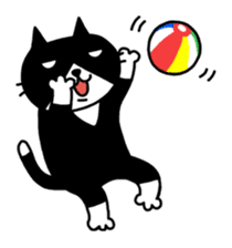 Tuxedo cat Kuroyama sticker #506749