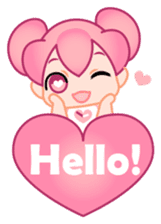 time girl sticker #506754