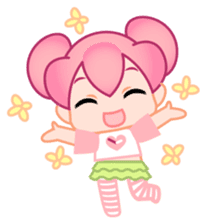 time girl sticker #506755